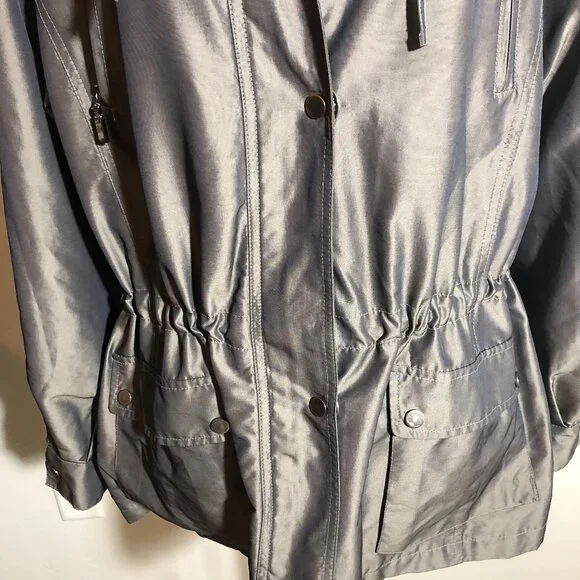 Rare Boeing Collectible Unisex Hooded Parka Jacket | Metallic Green-Bronze XL - Picture 10 of 15